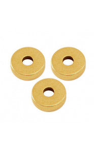 DQ metal disc bead 6x2mm Antique bronze